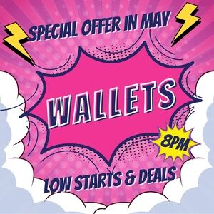 Wallet new and used- Louis Vuitton, YSL, Gucci, and more